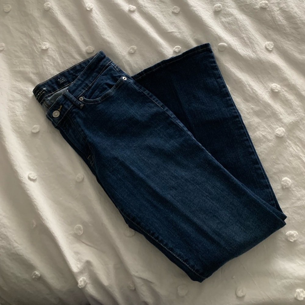 Womens lucky brand blue jeans • straight  cut